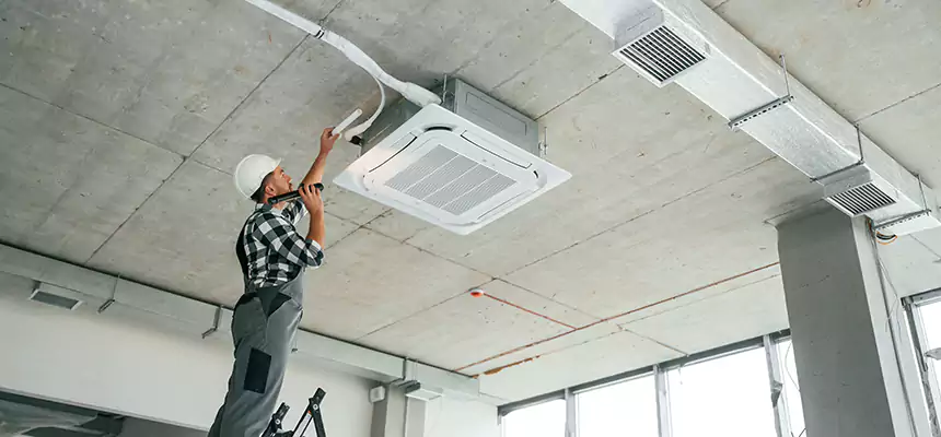 Our Dryer Vent Booster Fan Cleaning Services in Columbus, IN